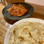 South India Bistro Hitsujiy Kanda Ten - 伊布庫羅咖哩、巴拉塔