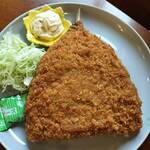 どんぶりめし つながり - 厚デカアジフライ