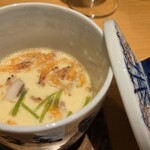すしやのたい悟 - 桜海老の茶碗蒸し