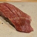 すしやのたい悟 - 大間の天然本鮪大とろ