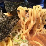 麺屋 きら - 西山製麺の太麺