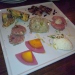 冷前菜の盛り合わせ