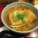 三佳屋 - きつねうどん（金胡麻入り）