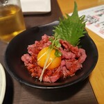 牛の四文屋 - タンユッケ￥605