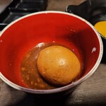 牛の四文屋 - 煮込玉子￥149