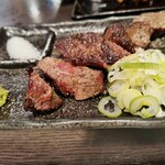 牛の四文屋 - 和牛ミスジステーキ￥770