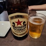 牛の四文屋 - サッポロ赤星￥605