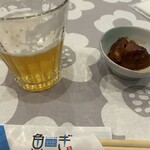 食べる水族館 魚ぎ - お通しのあん肝最高でした！