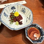 ももんじや - 鹿の刺身