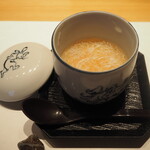 鮨 たくま - 毛蟹の茶碗蒸し