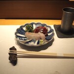 鮨 たくま - お造り盛り合わせ ＆ 磯自慢 純米吟醸