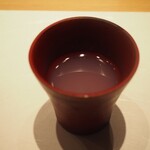 鮨 たくま - 蛤スープ（九十九里浜）