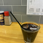 喜多方食堂 磯崎 - サービスのアイスコーヒー