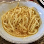 ムコウガワ製麺所 - 釜玉風