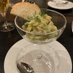 きあっそ 太秦天神川店 - サーモンとアボカドのカクテル