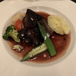 きあっそ - 牛頬肉の赤ワイン煮込み