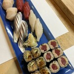 楽座 - 〆の一式。