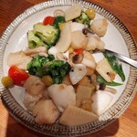 鍋家 - 海鮮3種の塩炒め