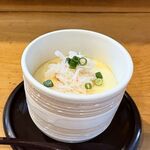 駒寿し - カニ乗せ茶碗蒸し