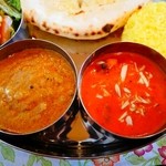 エパレット - マトンカレー・バターチキンカレー
