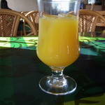 プチレストランヴェール - 飲み物はオレンジジュースを選択