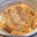 松月庵 - カツ丼アップ！アッサリ薄甘味。