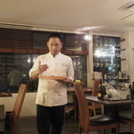 リッチ - 川崎シェフ直々にお持ちいただいたのが・・・