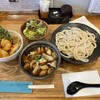 武蔵野うどん 松 - Bセット 肉汁うどん＆ミニ天丼