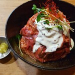 アンジェロ - ローストビーフ丼大盛