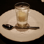 三和 - お口直し 柚子と生姜のグラニテ