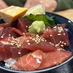 縁 - 本鮪(切り落とし)漬け丼　1,000円