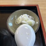 そば処 吉ろべ衛 - 薬味
