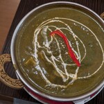 ナマステ - ほうれん草マトン