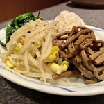 杏樹亭 岸根店 - 「ナムル（税抜￥600）」