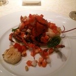 キハチ - 活オマール海老と帆立貝