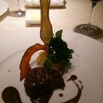 キハチ - 黒毛和牛フィレ肉の網焼き