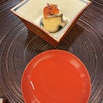 山玄茶 - 蒸し鮑、根室のウニ、イクラ、