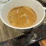 Harbor Kitchen - エスプレッソも45mlpの表示でダブルで、多少酸味のあるコーヒーでしたが、飲みやすかった。