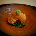 松川 - 【冬】大分県産赤貝の造り(2014.12.13)