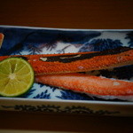 松川 - 【冬】越前蟹（オス）の七輪網焼き(2014.12.13)