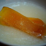 松川 - 【冬】からすみ餅、大根の出汁とともに(2014.12.13)