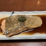 かぐら坂 新富寿司 - 鮭の焼きびたし
