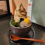 深緑茶房 - 和みぱふぇ※季節限定ほうじ茶版