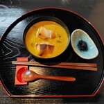 深緑茶房 - かぼ茶ぜんざい