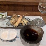 天串と日本酒と　天晴れ - 