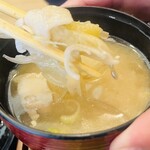 掬び家 - 具沢山味噌汁