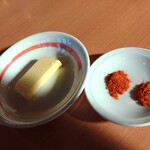 幸楽苑 - バターと唐辛子２