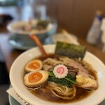 中華そば うゑ田 - 昼限定 生姜醤油そば 980円。