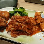 韓の台所 別邸 - キムチ4種盛り♪