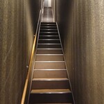 韓の台所 別邸 - 長い階段♪